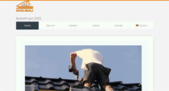 Desktop Screenshot of iwo-bau.eu